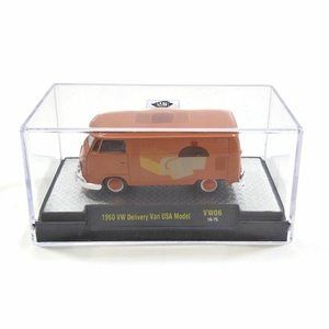 1960 WW Delivery Van USA Model Orange Volkswagen Collectible Cars Collection